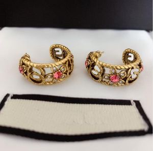 Klassiska explosiva studörhängen vintage stil modeörhängen styling designer smycken gåvor till vän