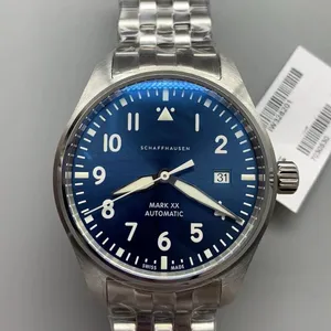 Piloten Mark xx IW328204 AAAAA 5A Qualität 1: 1 Superclone V7 Factory Watch 40 mm Männer Automatisch mechanisch 2892 Bewegung Saphirglas mit Geschenkbox Uhren