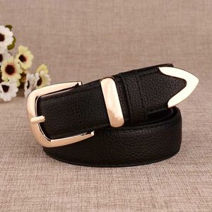 designer belt Belts Fashionable womens leather belt high-quality gold buckle best match for womens dresses jeans belt bookstore