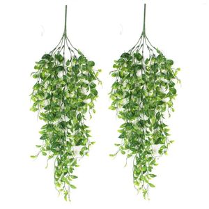 Dekorativa blommor 81mesh Eucalyptus Artificial Plastic Plant for Home Wall Hanging Christmas Tree Wedding Garden Arch Diy Decoration