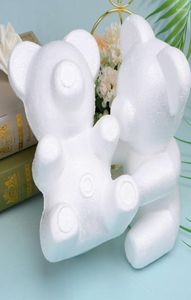 Fiori decorativi Styrofoam forme bianche shapemodmodelling fai da te floreale rosa floreale composizione sculptureanimal artigianato Bears4578613