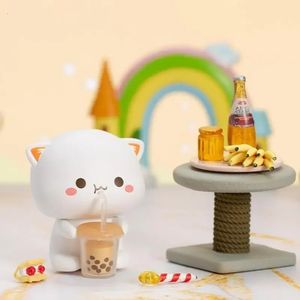 Mystery Box Sezon Lucky Cat Cat Blind Box Toys Blind Bag Cartoon Figur Doll Doll -Birthday Birthday Prezent 240510