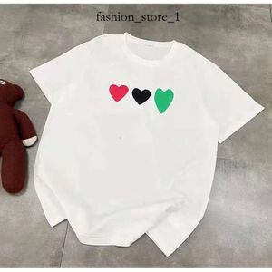 Cdgs Hoodie Fashion Mens Play T Shirt Designer Red Heart Commes Casual Women Shirts Des Badge Garcons High Quanlity Tshirts Cotton Embroidery Cdgs Shirt 509