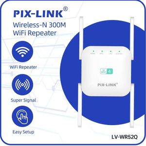 新しい300mワイヤレス信号リピーターWiFi拡張アンプWR52Q