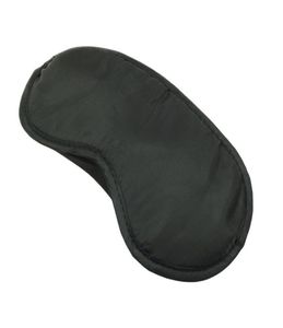 Novo pano preto cetim máscara de olho preto sexy Patch de cegos jogos adultos flertar esponja de sexo mole brinquedo para dormir produtos para casais1600782