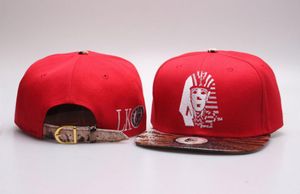 Whole Kings Kings Brand Snapback Caps a buon mercato Black Red Black Last King Leopard Leopard LK Cappello da baseball Modifica per 2544945