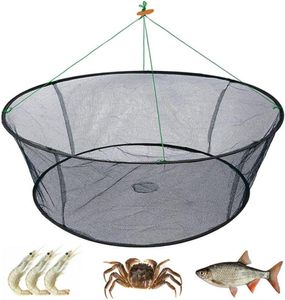 Loose Folds Automatische Faltenfischerei Net Shrimp Cage Nylon Faltbare Krabbenfisch -Trap -Guss -Netzwerkzubehör256R4393621