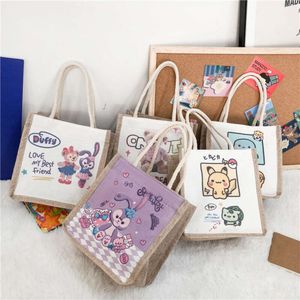 Children's bento girl's handbag, big children's gift cute cartoon small shoulder bag, snack bag 80% factory wholesale