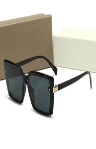 Fashion Classic Designer Solglasögon för män Metal Square Gold Frame Eye Glasses UV400 Vintage Style Protection Eyewear With Box H14490234