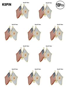USA Lutheran Lapel Pin Flag badge Brooch Pins Badges 10Pcs a Lot4061378