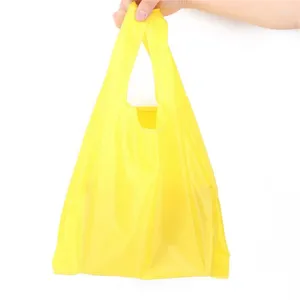 Aufbewahrungsbeutel wiederverwendbarer Einkaufstaschen faltbare Polyester -Umweltfreundliche Lebensmittelklapperfalt Totes
