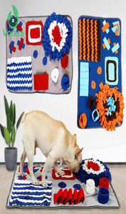 7450 cm Pet Dog Puzzle Toys Powolne karmienie Mata Food Mata Szkolenie Szarpanie Mata Zabawne koty zabawki Snaffelmat Feeder Soft Pad C10049473257