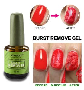 UV Gel Polish Burst Magic Ta bort UV Gel Nail Magic Remover Soak Off Nail Art Primer Akryl Clean Defreaser för Nail Lacquer5349953