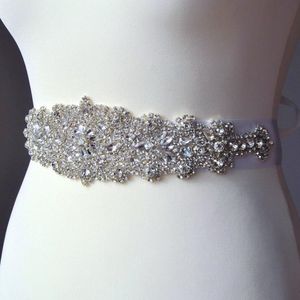 Elfenbeinfarbe handgefertigte Perlenkristall Hochzeit Brautschärpe Neu 2019 luxuriöse Satin Hochzeitsgürtel heiß verkaufte Hochzeitsflügel 275n