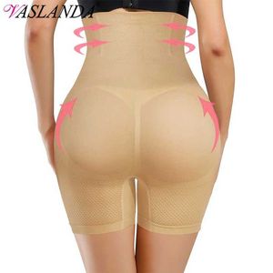 Waist Tummy Shaper Womens seamless slimming underwear abdominal control shorts hip lifting tight fitting Q240509