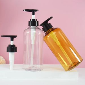 Sopa Dispenser Bottle Set Banheiro Líquido Recarregável SHAMPOO SHAMPOU GEL GRANHEAÇÃO Pressione Pressione o contêiner vazio vazio