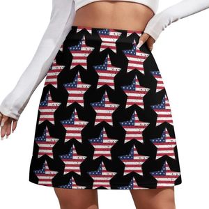 Юбки США в Америке звезда мини -юбка шикарная и элегантная женщина одежда женщин лето 2024 шорт для