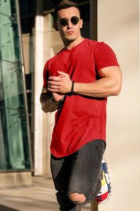 T-shirt maschile spogliano nuovi prodotti da uomo runnsports esercizio per leisure in cotone a manicotto a manicotto a manicotto corto j240509