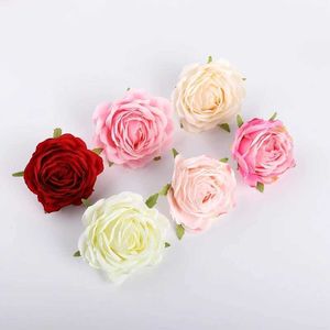 Dekorative Blumen Kränze 5 Stücke Hochwertige Rosen Kopf Hochzeit Dekorative Blumen Haushaltsprodukte Hausdekoration Accessoires Künstliche Blumen