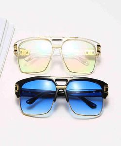 サングラスファッションサングラスフラットグラスティタメンズとレディースボックス反紫外線サングラス971237561107