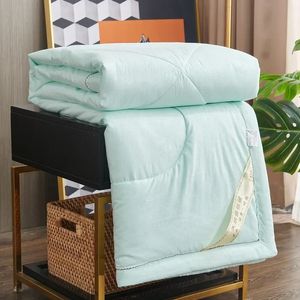 Summer Mulberry Silk Quilts Blankets Bedroom Cooling Air Conditioner Quilt Comforter Bedspread Twin Queen King Bedding 240506