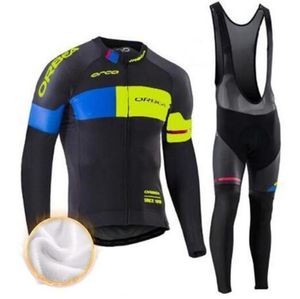 2020 Orbea Cycling Jerseys Cycling Conjunto de lã térmica de inverno Mangas compridas Racing MTB Terno Maillot Roupas de bicicleta ROPA Ciclismo Spor7786296