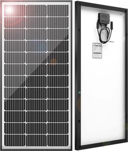 9bb Güneş Panelleri 12V 100 Watt Monokristalin Panel Yüksek Verimlilik Modülü RV Pil Teknesi için PV Şarj Karavan 240430