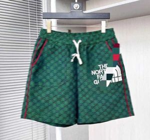 Designer de shorts masculino Designer G Summer New Trend Brand Fashion Fin