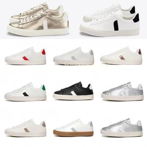 2024 New Shoes French Brazil Green Low-carbon Life V Organic Cotton Flats Platform Sneakers Women Casual Classic White Designer Shoes Mens Loafers 36-45 w3