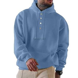 Men's Plus Size Hoodies & Sweatshirts Autumn/Winter Men's Long sleeved Coat Loose Casual Hooded Sweater