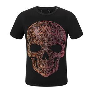 2024 Sommer Paris Herren T-Shirt Designer T-Shirt Luxus Hot Diamond Skull Personalisiertes T-Shirt Hip Hop Streetstyle Herren Kurzarm Cloth Cotton T-Shirt Top #2186