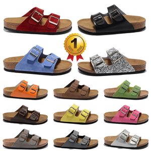 2024 Summer designer sandals For Summer Shoes clogs Sandale Flip Flops Slide Sliders Arizonas Bostons Burkin Stocks Cork Flat Sole Buckle Slippers birkin Slides