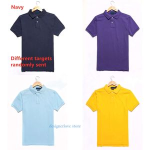 Herren T -Shirt Luxus Polos Top Tee Big Small Horse Plus Size S XL Multiple Farbe Stickerei Hommes Klassiker Business Casual Cotton Atmungsfreies Weihnachtsfest Tshirt Trendy Trendy