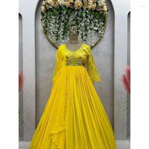 Ethnic Clothing Designer Wedding Party Nose Salwar Kameez Bollywood Pakistani Dress