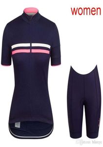 2020 Rapha Team Bisiklet Kısa Kollu Jersey (BIB) Şort Kolsuz Yelek Setleri 2020 Kadınlar Rahat Yok Pilking Sıcak Yeni F0903643542