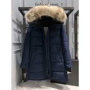 Tasarımcı Kanadalı Erkek ve Kadınlar Down Parkas Ceketler Kış İş Giysileri Ceket Açık Kalın Moda Sıcak Tutma Çift Canlı Ceket Kanada Ceket 691