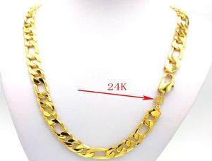 NEW NECKLACE MEN CHAIN HEAVY 12mm Stamper 24K GOLD AUTHENTIC FINISH MIAMI CUBAN LINK Unconditional Lifetime Replacement7556515