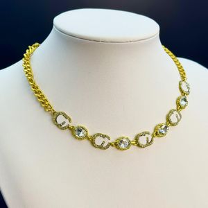 Perlenketten Designer Marke Buchstaben Herzanhänger Design Halskette Schmuck 18K Gold plattiert Edelstahl Halsketten Ketten Choker Jubiläum Geschenke