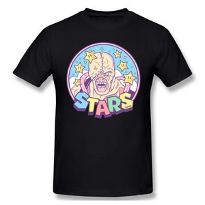 T Shirts Men Nemesis Stars Tshirt Tee Day Day Tops Abbigliamento di cotone Resident Evil Zombie Game 240510