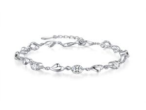 925 Silver Armband Kvinnliga koreanska par Enkel personlighet Mori Style Student Valentine039S Day Gift for Girl Friend Girlvän5309203