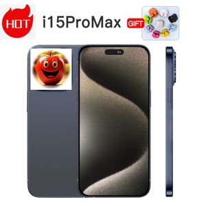 I15 Pro Max携帯電話7.3インチスマートフォン4G LTE 5G携帯電話16GB RAM 1TBカメラ48MP 108MPフェイスID GPSオクタコアアンドロイドスマートフォンタグハイエンドカスタマイズ