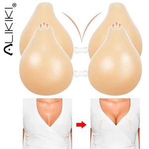 Breast Pad Adhesive cover Ups breast lift soft cushion push ups silicone invisible adhesive bra lining Q240509