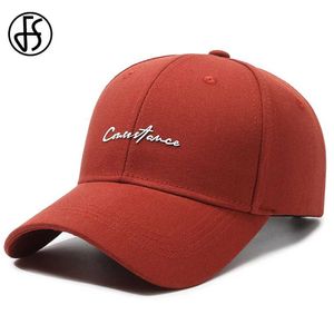 Ball Caps FS 2024 Summer Orange Baseball Caps For Men Brand Golf Hats Small Letter Trucker Hat Outdoor Sport Women Cap Gorras Para Hombres Y240507