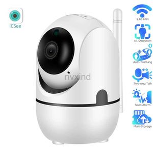 IP Kameralar Pan/Tilt Wifi Güvenlik Kamerası Bebek Monitörü FHD 1080P Köpek Kamerası Hareket Algılama Otomatik İzleme Çift Yönlü Ses Bebek Kamerası D240510