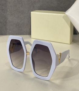 Óculos de sol para mulheres Estilo de verão Antiultravioleta 4053 Placta retro Plank Hexagon Full Frame Fashion yeglasses Box1626761