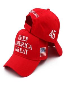 Шляпа Keep America Great 45 Baseball вышивая хлопковая шапка Президент Трамп 2024 Республиканский Каг Мага14815674984187