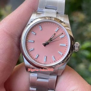 8 colors EWF Wristwatches men watches 277200 31mm x11mm pink green yellow Dial Stainless waterproof ETA Movement Mechanical Automatic L 222t