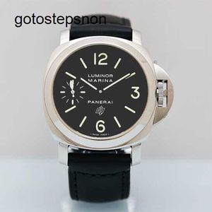 Chronographen -Handgelenk Uhr Panerai Luminor bietet eine Vielzahl beliebter Optionen mit einem Durchmesser von 44 mm für die Uhr und das Uhrenherstellen von Herren PAM01005 Precision Stahl