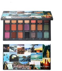 Neue Make -up -Palette geboren, um Lidschattenpalette zu rennen 21 Farben Lidschatten gute Qualität1593721