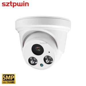 IPカメラ5MP 3MPドームポーIPカメラH.265 1080p CCTV NVRシステムD240510の屋内安全監視のための顔面検出